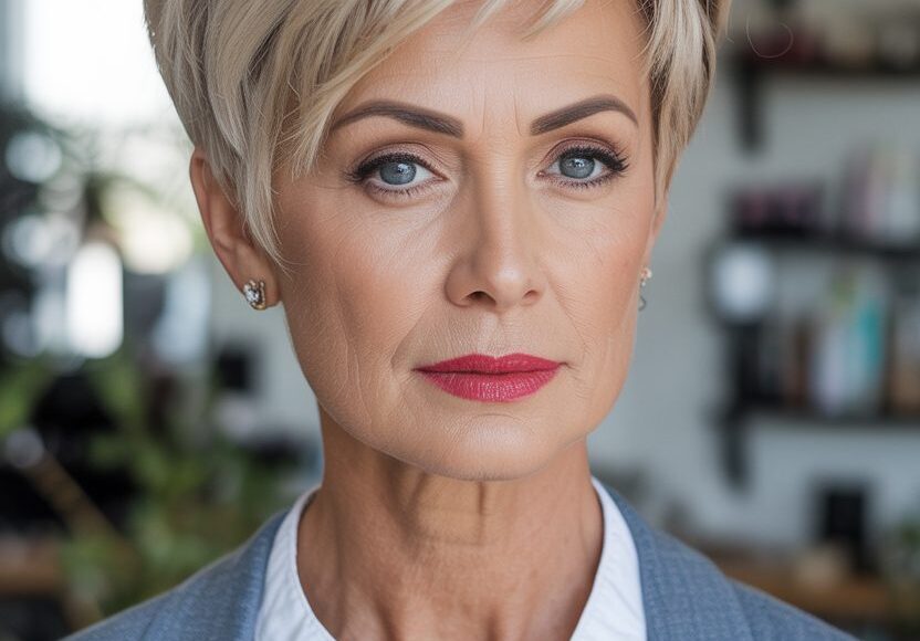 23 short pixie haircuts for older women That Look Bold and Classy - Featured Image