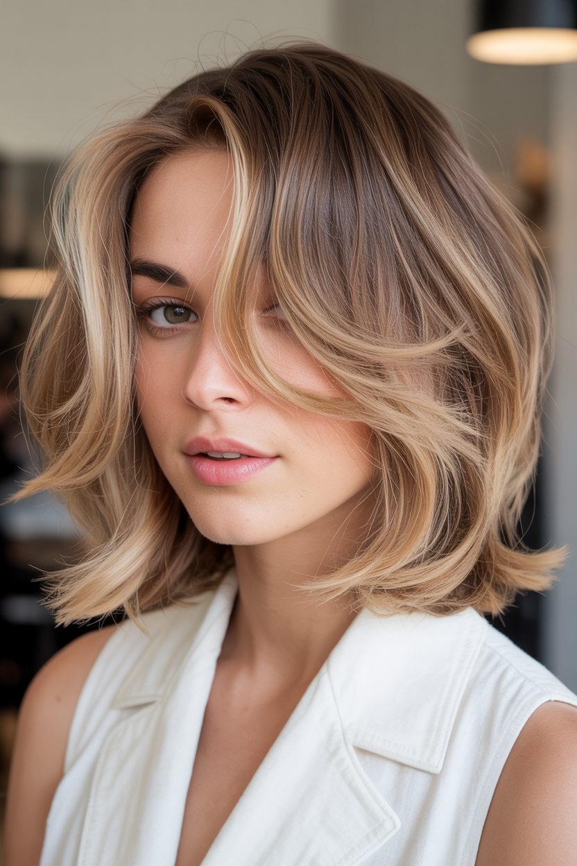 25 medium length haircut ideas for thin fine hair That Look Soft and Pretty - image 1
